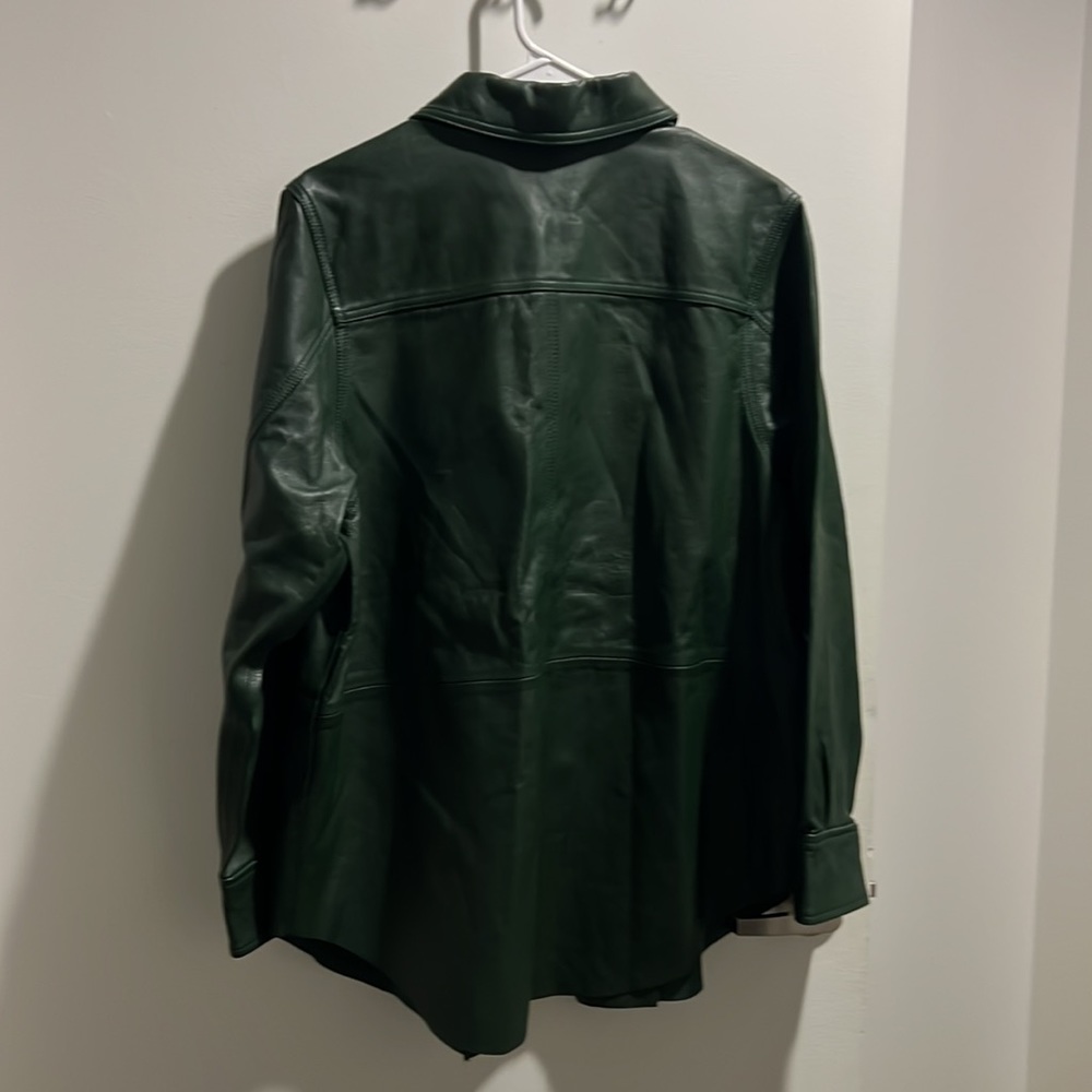Leather Shacket - Picture 8 of 10